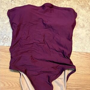 J. Crew Purple One Piece Swimsuit
